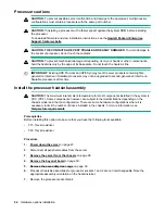 Предварительный просмотр 54 страницы Hewlett Packard Enterprise ProLiant XL190r Gen10 User Manual