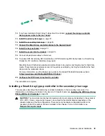 Предварительный просмотр 81 страницы Hewlett Packard Enterprise ProLiant XL190r Gen10 User Manual