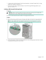 Предварительный просмотр 25 страницы Hewlett Packard Enterprise Smart Array P416ie-m SR Gen10 Controller User Manual