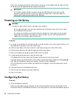 Preview for 42 page of Hewlett Packard Enterprise StoreEver 8096 User'S And Service Manual