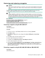 Preview for 219 page of Hewlett Packard Enterprise StoreEver 8096 User'S And Service Manual