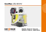 Preview for 1 page of Hexagon GeoMax ZEL400HV User Manual