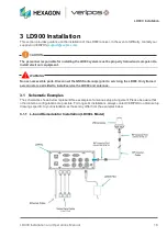 Preview for 18 page of Hexagon VERIPOS LD900 Installation And Operation Manual