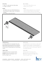 Предварительный просмотр 2 страницы HEY-SIGN Wave landscape format Assembly Instruction