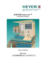 Предварительный просмотр 1 страницы Heyer Narkomat + Service Manual