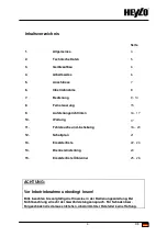 Preview for 3 page of Heylo 1101672 Operating Instructions Manual