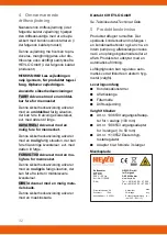 Предварительный просмотр 32 страницы Heylo 1110570 Instruction Manual