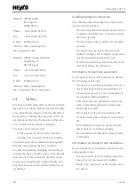 Preview for 33 page of Heylo 1110588 Translation Of The Original Instruction Manual