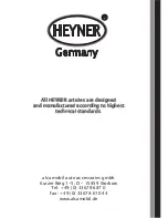 Preview for 10 page of Heyner MaxxAir Pro Instruction Manual