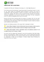 Preview for 2 page of Heyuan Intelligence DZS100-4P User Manual