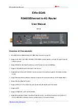 Предварительный просмотр 1 страницы HF Elfin-EG46 User Manual