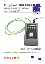 Предварительный просмотр 1 страницы HFT PurgEye 200 IP65 User Instructions