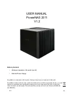 Предварительный просмотр 1 страницы HFX PowerNAS 2011 User Manual