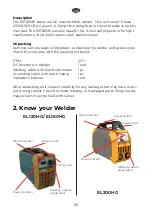 Предварительный просмотр 25 страницы HG soldatech EL120HG User Manual