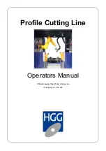 Preview for 1 page of HGG PCL 600 Operator'S Manual