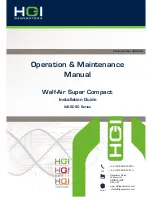 Предварительный просмотр 1 страницы HGI Generators WASC60 Series Operation & Maintenance Manual