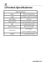 Предварительный просмотр 3 страницы HGLRC F7+60A STACK Manual