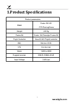 Preview for 3 page of HGLRC Sector150 HD Manual