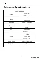 Preview for 3 page of HGLRC Veyron3 HD Manual