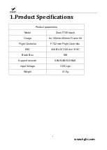 Preview for 3 page of HGLRC Zeus F745 STACK Manual