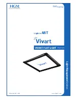 Preview for 1 page of HGM Vivart HFL03320K57W06 Instruction Manual