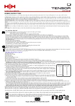 Preview for 4 page of HH Electronics Tensor TRM-1201 Owner'S Manual