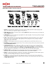 Preview for 3 page of HH TENSOR TRS-1500 User Manual