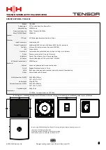 Preview for 8 page of HH TENSOR TRS-1500 User Manual