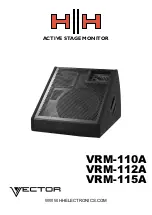 Preview for 1 page of HH Vector VRM-110A Manual