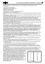 Preview for 5 page of HH Vector VRM-110A Manual