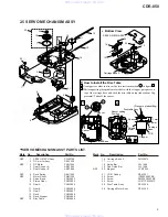 Предварительный просмотр 9 страницы HHB CDR-850 Service Manual