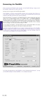 Предварительный просмотр 33 страницы HHB FlashMic DMR85 User Manual