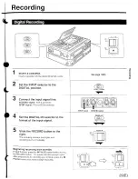 Предварительный просмотр 31 страницы HHB Portadat PDR1000TC Operating Instructions Manual