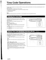 Предварительный просмотр 46 страницы HHB Portadat PDR1000TC Operating Instructions Manual