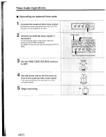 Предварительный просмотр 50 страницы HHB Portadat PDR1000TC Operating Instructions Manual