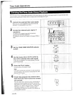 Предварительный просмотр 54 страницы HHB Portadat PDR1000TC Operating Instructions Manual