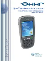 HHP Dolphine 7900 series User Manual preview