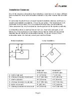 Preview for 6 page of Hi-Flame GloFire 737 Installation And Operating Instructions Manual