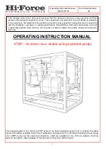 Hi-Force ATDP125 Operating Instructions Manual preview