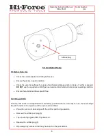 Preview for 6 page of Hi-Force JCS Series Operating Instructions Manual