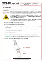 Предварительный просмотр 20 страницы Hi-Force Premium TPA-A Series Operating Instructions Manual