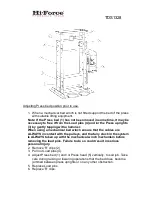 Предварительный просмотр 2 страницы Hi-Force TDS1328 Operating Instructions