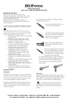 Preview for 2 page of Hi-Force TWM50 Instruction Manual