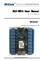 Hi-Link HLK-SW16 User Manual предпросмотр