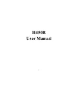 Hi-P H450R User Manual preview