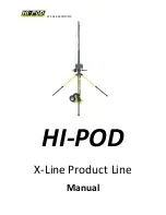 Предварительный просмотр 1 страницы HI-POD X-Line Series Manual