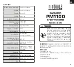 Preview for 26 page of HI-Q TOOLS PM1100 User Manual