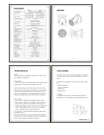 Preview for 3 page of Hi Sharp HS-CW8000 User Manual