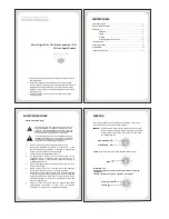 Hi Sharp HS-CW8302 User Manual preview