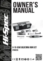 Hi-Spec DT40235 Owner'S Manual preview